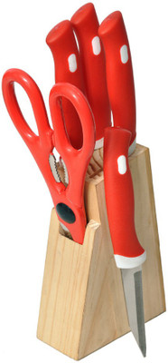 

Vittamix Wooden Staind Stainless Steel Knife Set(Pack of 1)