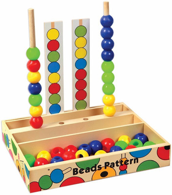 

Instabuyz Beads Pattern Box Puzzle Board(Multicolor)