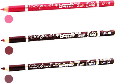 

Color Fever Pink Pop Color Lip Liner(Multicolor,)