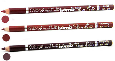 

Color Fever Hot Lip Liner 3-4-7(Multicolor,)