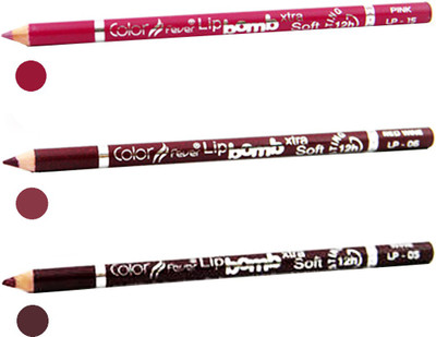 

Color Fever Deep Pink Color Lip Liner(Multicolor,)