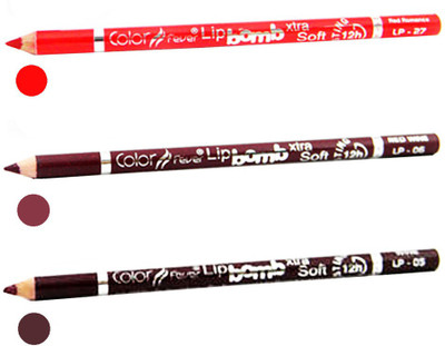 

Color Fever Red Shade Lip Liner(Multicolor,)