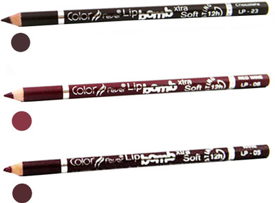 

Color Fever Dark Brown Color Lip Liner(Multicolor,)