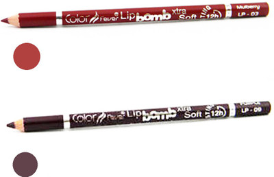

Color Fever Brown,Plum Color Lip Liner(Multicolor,)