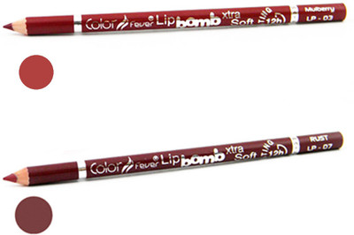 

Color Fever Muberry,Rust Color Lip Liner(Multicolor,)