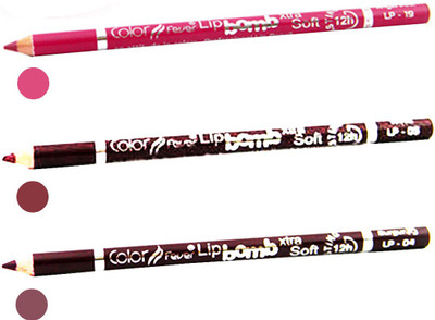 

Color Fever Hot Color Lip liner Combo 4-5-19(Multicolor,)
