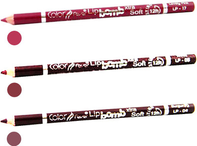 

Color Fever Hot Color Lip liner Combo 4-5-17(Multicolor,)