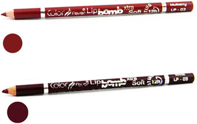 

Color Fever Maroon,Brown Shade Lip Liner(Multicolor,)