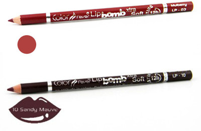 

Color Fever Brown,sandy Mauve Shade Lip Liner(Multicolor,)