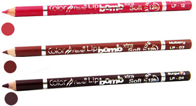 

Color Fever Brown,Pink Color Lip Liner(Multicolor,)