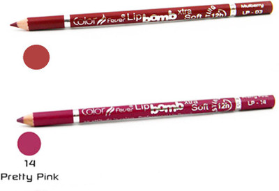 

Color Fever Muberry,Pretty Pink Color Lip Liner(Multicolor,)