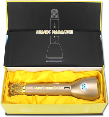 

VibeX ™ Magic Wireless Karaoke Player Bluetooth Speaker KTV-K088 Mic Microphone