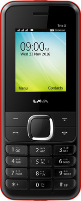 

Lava KKT TRIO X(Black & Red)