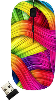 

Blutec 8023-13483 Wireless Optical Mouse(USB, Multicolor)