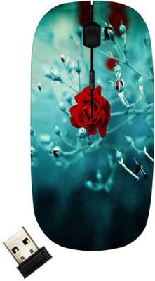 

Blutec 8023-13190 Wireless Optical Mouse(USB, Blue)