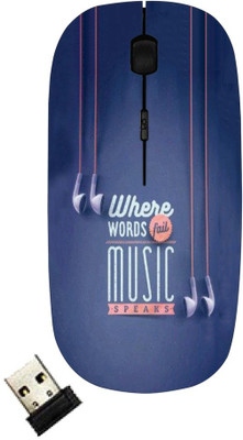 

Blutec 8023-13235 Wireless Optical Mouse(USB, Blue)