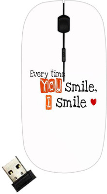 

Blutec 8023-13167 Wireless Optical Mouse(USB, White)
