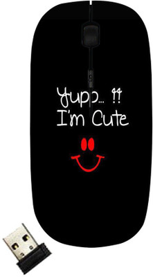 Blutec 8023-13296 Wireless Optical Mouse(USB, Black)