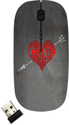 

Blutec 8023-13258 Wireless Optical Mouse(USB, Grey)