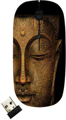 

Blutec 8023-13164 Wireless Optical Mouse(USB, Brown)