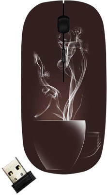 

Blutec 8023-13168 Wireless Optical Mouse(USB, Brown)
