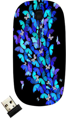 

Blutec 8023-13002 Wireless Optical Mouse(USB, Multicolor)
