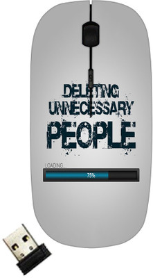 

Blutec 8023-13489 Wireless Optical Mouse(USB, Grey)