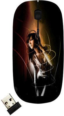 

Blutec 8023-13133 Wireless Optical Mouse(USB, Multicolor)