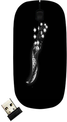 Blutec 8023-13219 Wireless Optical Mouse(USB, Black)