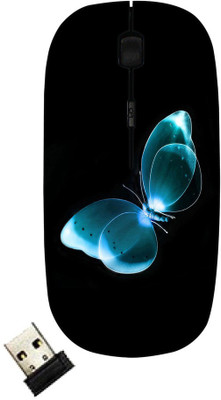 Blutec 8023-13227 Wireless Optical Mouse(USB, Black)