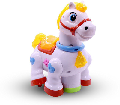 

ESELLERSMART Horse Joy Light with Musical Toy For Kids(Multicolor)