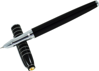 

Auteur Stylish Slim Nib Strips on Cap Designer Fountain Pen