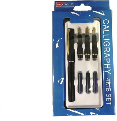 Chrome Pen Set Calligraphy(Pack of 2) available at flipkart for Rs.275