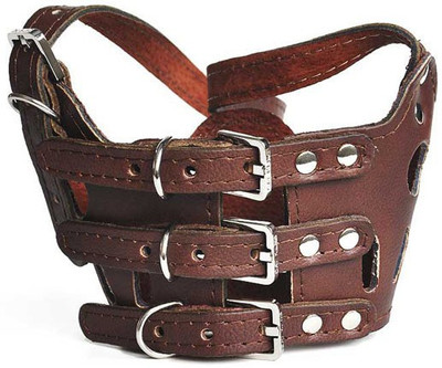 

Futaba Large Other Dog Muzzle(Brown)