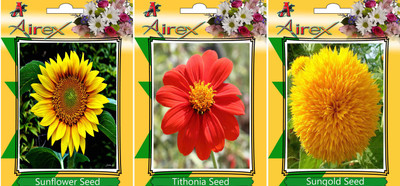 

Airex Sunflower, Tithonia, and Sungold Seed(25 per packet)