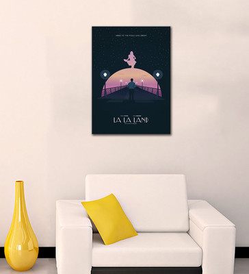 

Tallenge - Tallenge - Art Poster - La La Land - Hollywood Collection - Ready To Hang Framed A3 Size Poster (12x17 inches) Paper Print(12 inch X 17 inch, Framed)