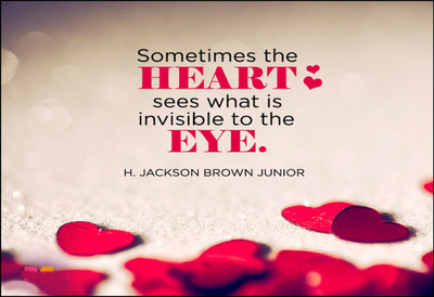 

BEAUTIFUL LOVE QUOTE ON FINE ART PAPER HD QUALITY WALLPAPER POSTER Fine Art Print(19 inch X 13 inch, Rolled)
