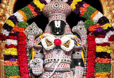 

Lord Balaji At Iskcon Temple ON FINE ART PAPER HD QUALITY WALLPAPER POSTER Fine Art Print(19 inch X 13 inch, Rolled)