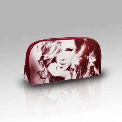 

Jacki Design TOP MODEL FLAT COSMETIC BAG Cosmetic Bag(Maroon)