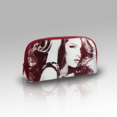 

Jacki Design TOP MODEL FLAT COSMETIC BAG Cosmetic Bag(Maroon)