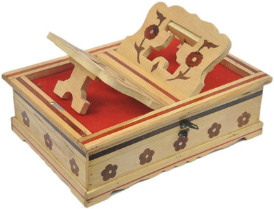 

SG Sukoon Wooden Multicolor Rehal(Width (Open) = 18 cm : Height (Open) = 25 cm)