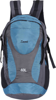 

Zwart RUCK-PEAK Rucksack - 40 L(Grey, Blue), Blue;grey