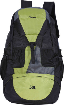 

Zwart RUCK-JONROV Rucksack - 50 L(Black, Green)