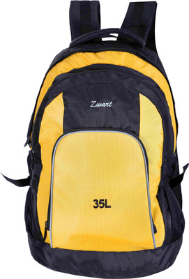 

Zwart ADVENTURE 35 L Laptop Backpack(Black, Yellow)