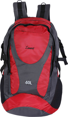 

Zwart RUCK-PEAK Rucksack - 40 L(Grey, Red)