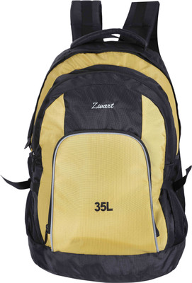 

Zwart ADVENTURE 35 L Laptop Backpack(Black, Khaki)