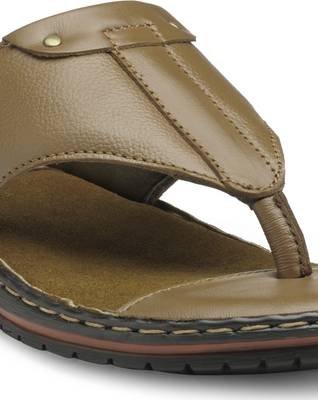 Teakwood Men Black Sandals