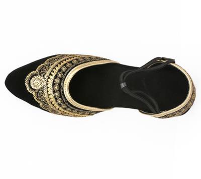 Heavenfoot Women black Heels