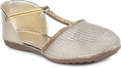 

London Steps Women Golden Flats