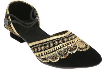 Heavenfoot Women black Heels